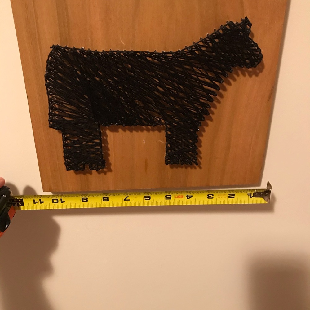 Handcrafted string art - Picture 3 of 4